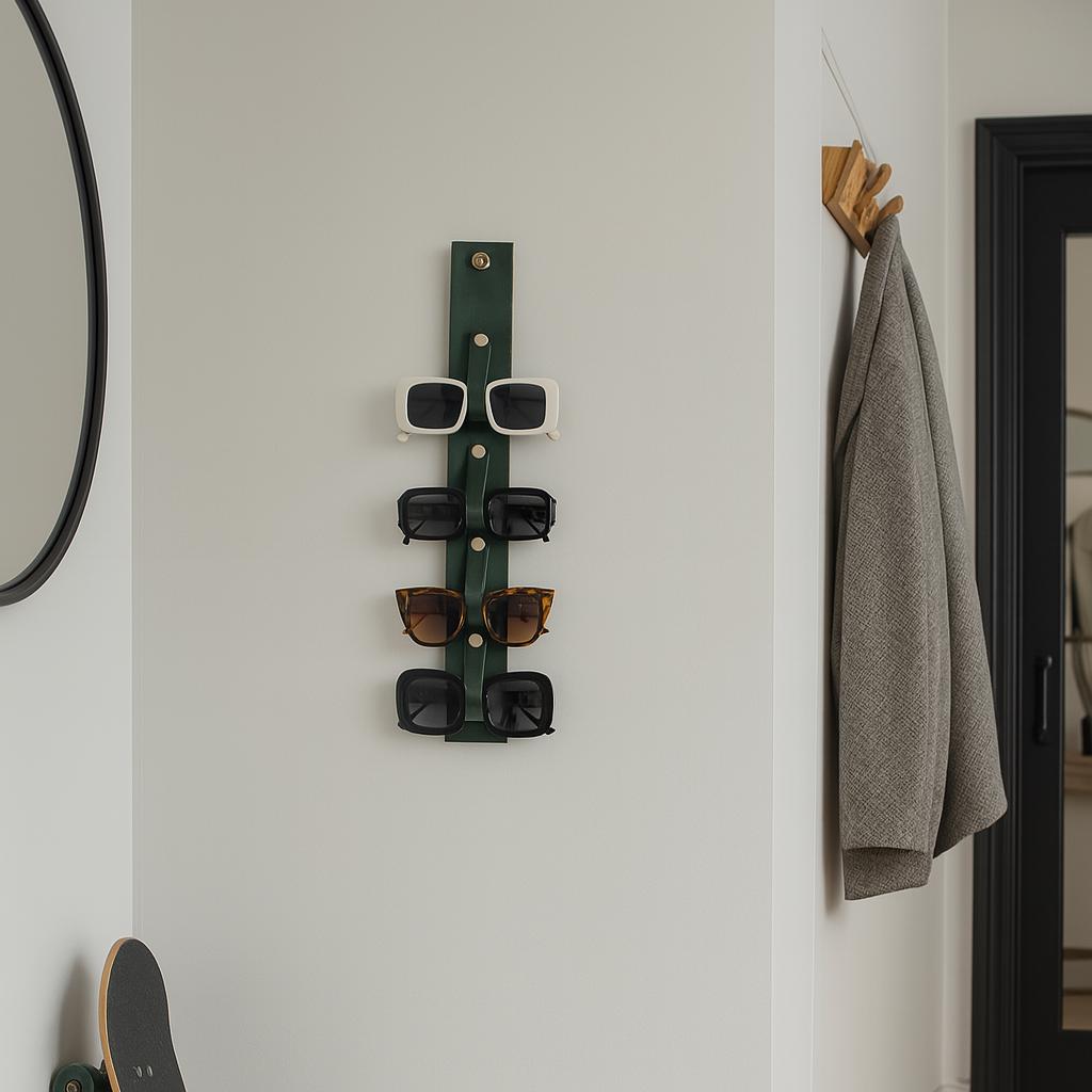 DanDiBo porta tealight da parete astratto in metallo nero 61 cm porta