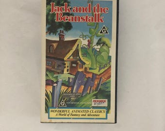 Jack and the Beanstalk VHS: Vintage Animated Classic - Etsy