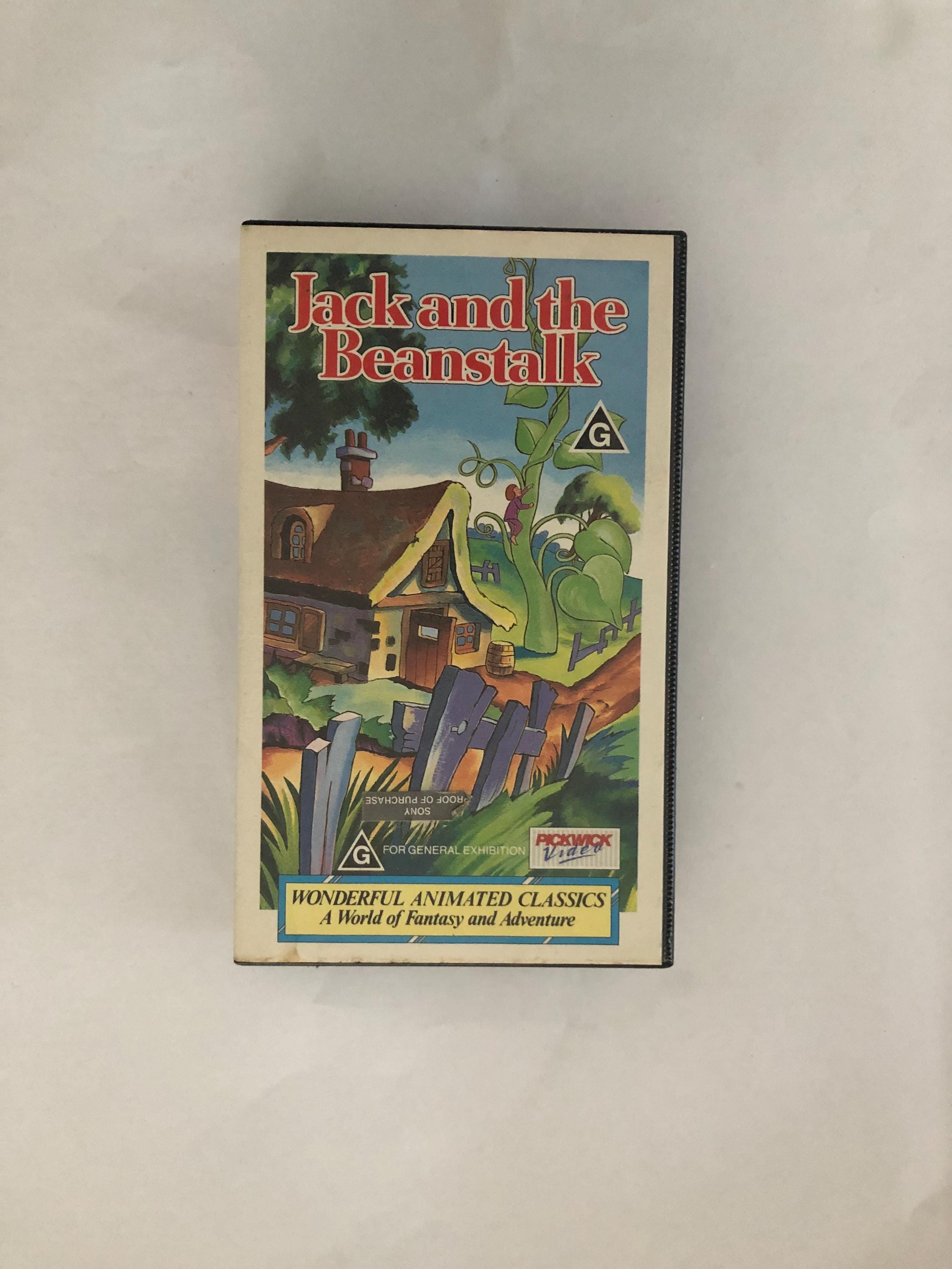 Jack and the Beanstalk VHS: Vintage Animated Classic - Etsy