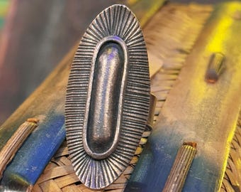 Sterling silver Boho  ring