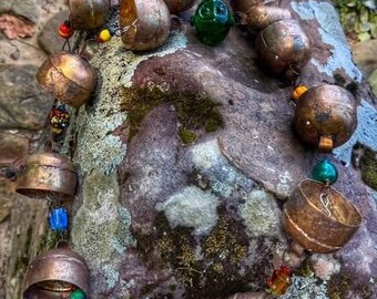 Himalayan RainChain/Bell Metal/Beads