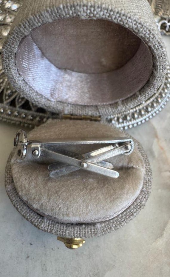 Vintage Antique Silver Ironing Board Charm
