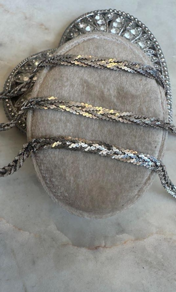 Vintage Silver Braided Serpentine Chain