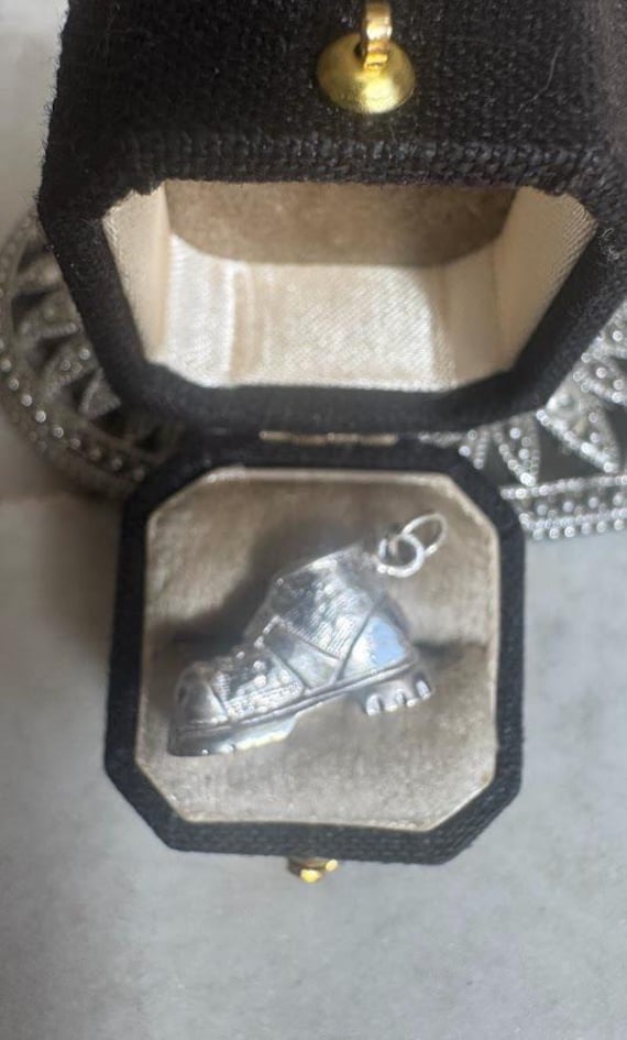 Vintage Silver Boot Charm