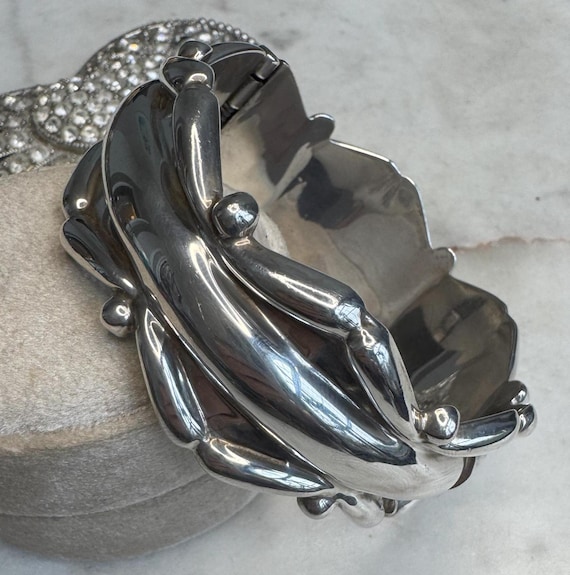 Vintage Silver Bangle Bracelet