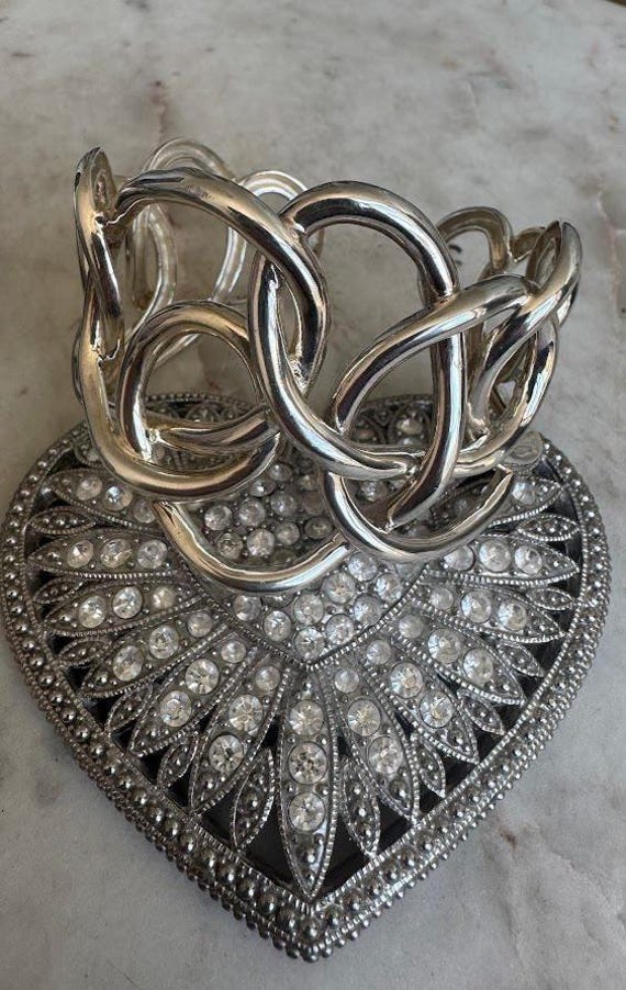 Silver Free Form Angela Cummings Cuff Bracelet