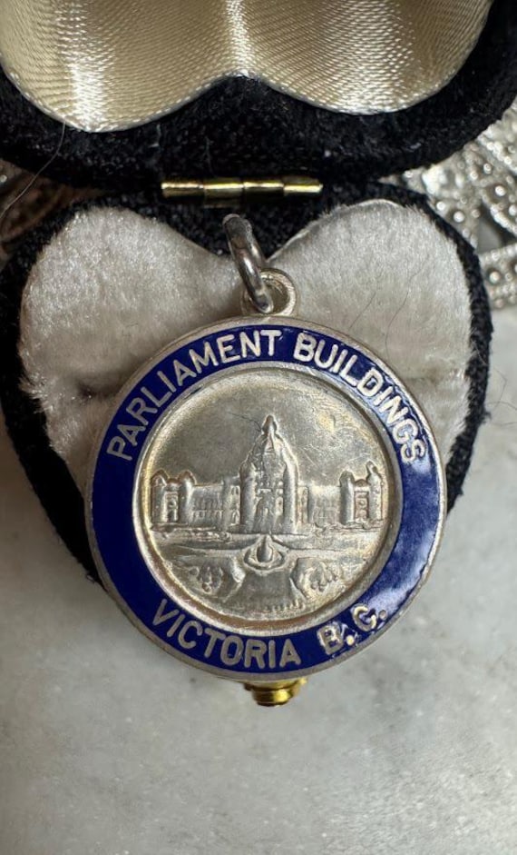 Vintage Silver British Columbia Charm