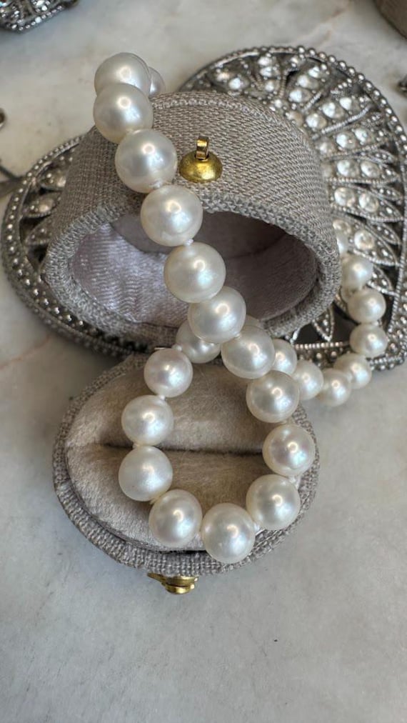 Cultured Pearl Gold Bracelet