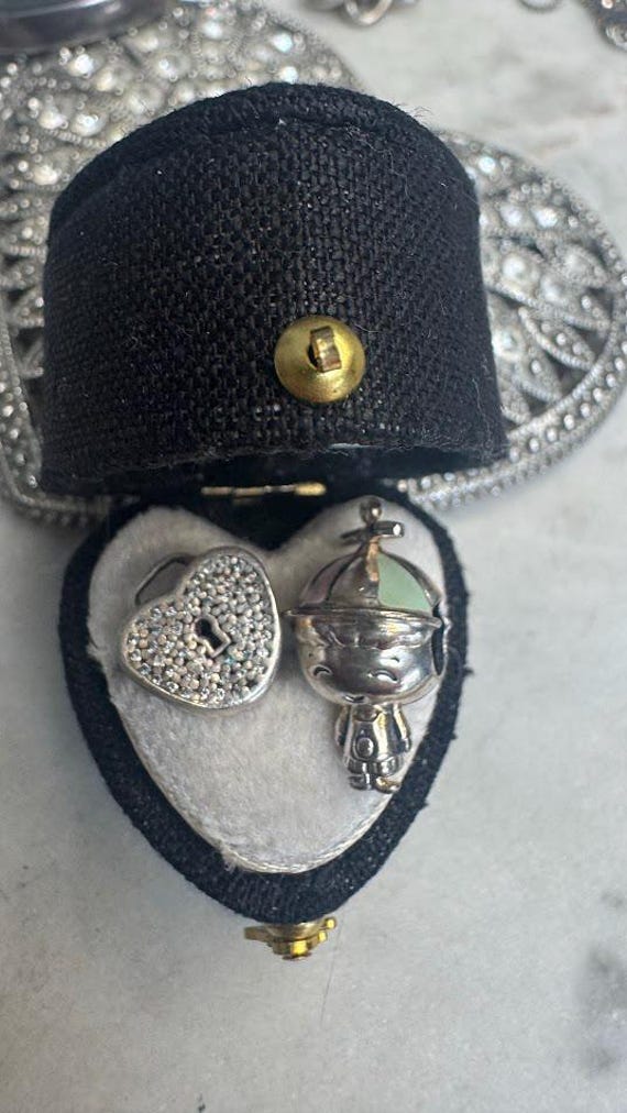 Vintage Silver Movable Pandora Charms