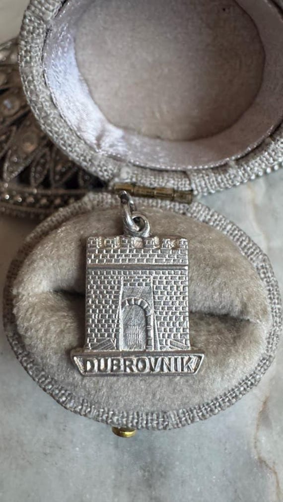 Vintage Silver Antique Dubrovnik Charm