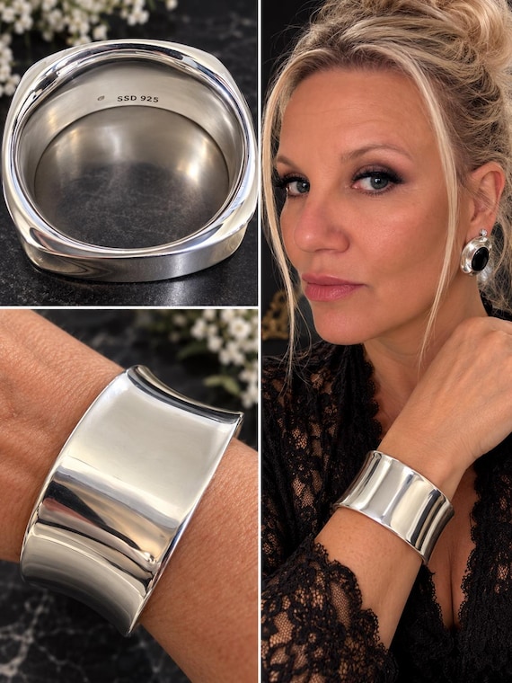 Vintage Silver Bangle Bracelet