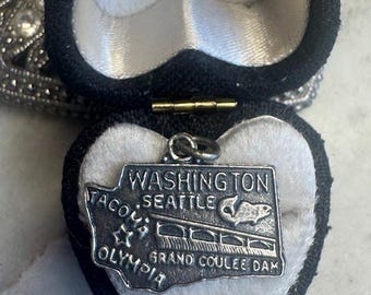 Vintage Silver Washington Charm
