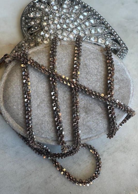 Vintage Silver & Rose Gold Plated Sparkle Chain
