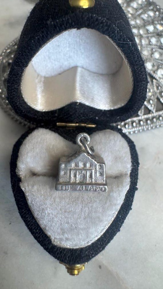 Vintage Silver Alamo Charm
