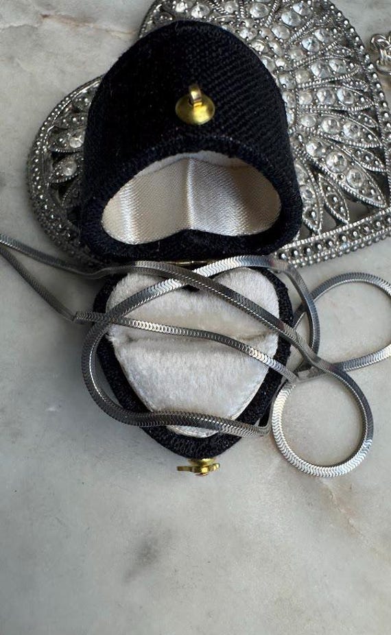 Vintage Silver 18 in Snake Chain