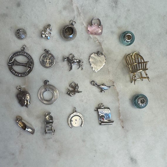 Vintage Silver Charms
