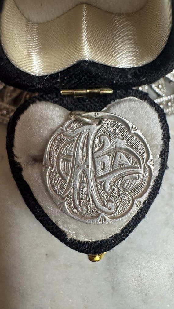 Vintage Silver Ada Charm