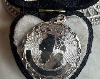 Vintage silverberlock för delstaten Illinois