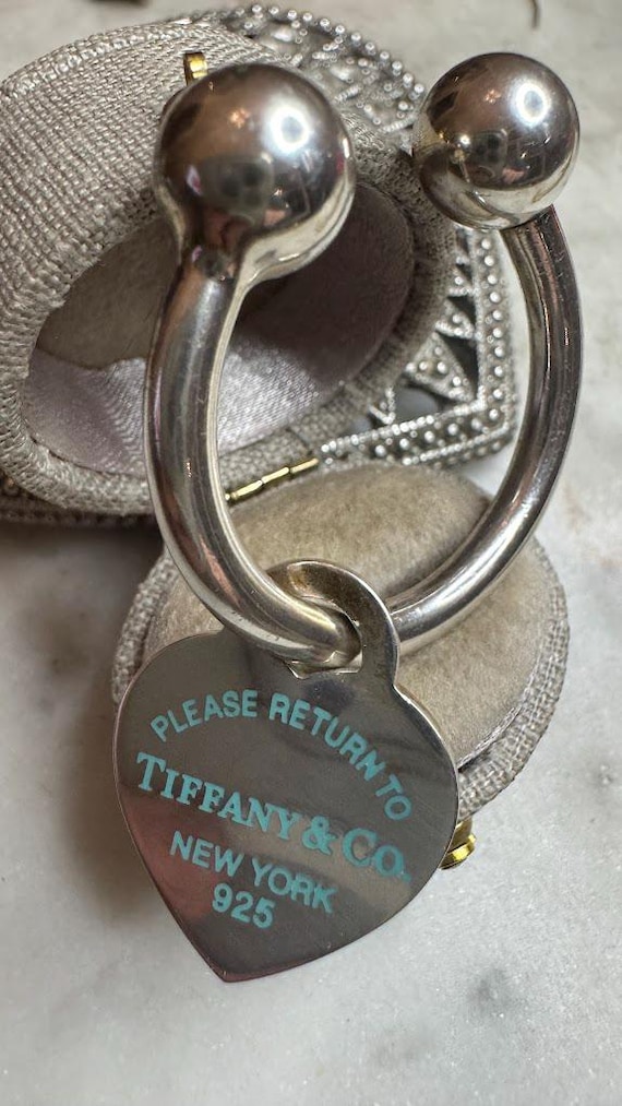 Vintage Silver Rare Tiffany Key Chain