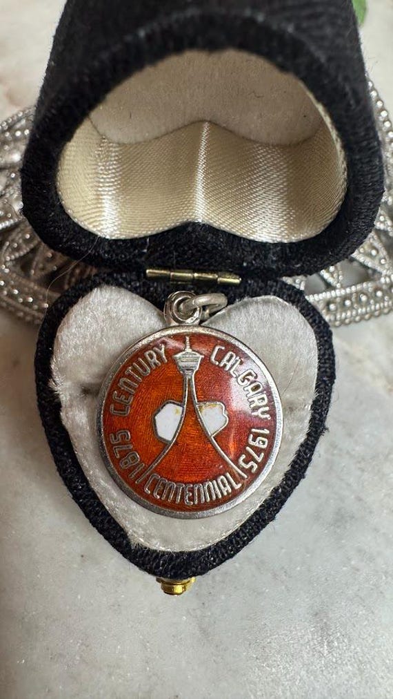 Vintage Silver Calgary 1975 Charm