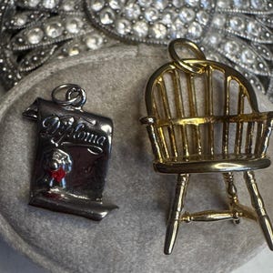 Vintage Silver Charms - Etsy
