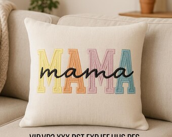 Mama Embroidery Design: Mother's Day Gift (Digital File)