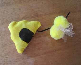 Bee Hive Cat Toy - Filled with Organic Catnip