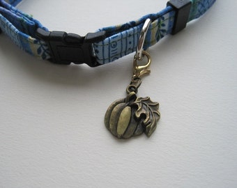 Cat Collar Charm - Pumpkin