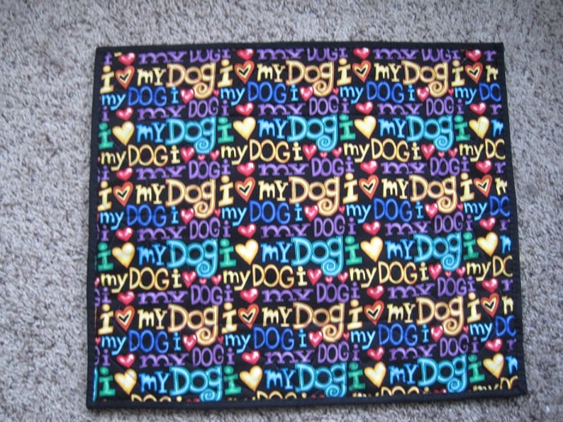 Quilted Dog Mat & Blanket Etsy