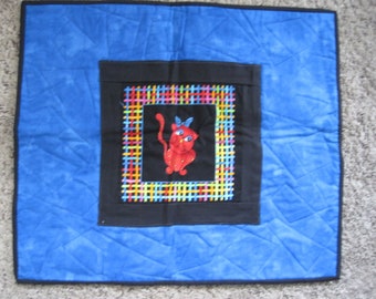 Quilted Cat Mat & Blanket