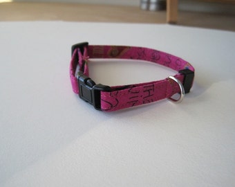 Cat Collar - Fuchsia