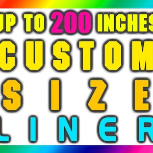 Custom Size Extra Long Shower Curtain Liner, wide waterproof 84 96 100 108 inch stall clawfoot polyester plastic bathroom tall length height