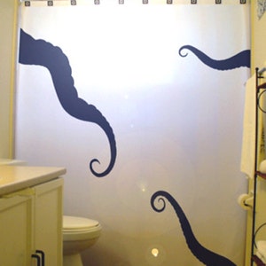 Tentacle Octopus Shower Curtain, Kraken Ocean Bathroom Decor. Extra long fabric shower curtains 84 90 96 inch, custom stall size 36 54 78.