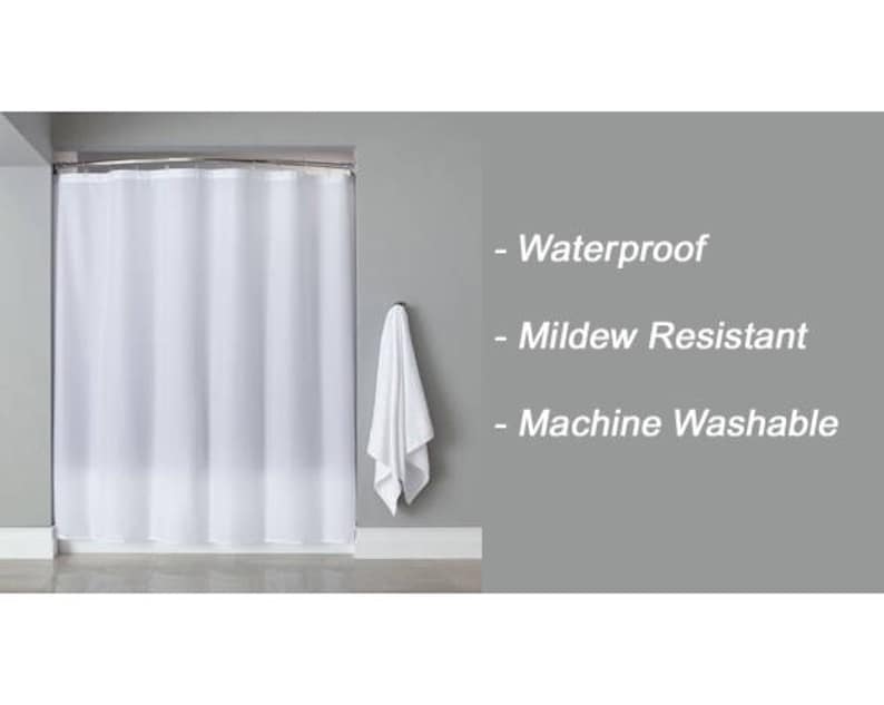 Shower Curtain Liner Extra Long Custom Odd Size Wide Shower Curtain Liner Extra Long Custom, 96 Long Shower Curtain Liner