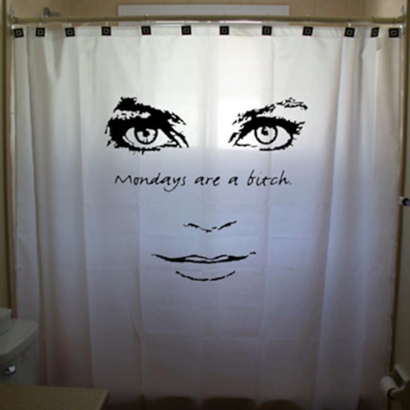 Funny Shower Curtain - Etsy