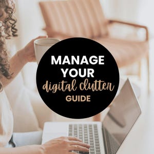 Digital Declutter Guide | Printable PDF for Organized Life