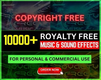 プレミアム ロイヤリティフリー ミュージックとサウンドエフェクト ライブラリ | 商用および個人使用向けの 10000 曲以上 [ MP3/WAV 形式]