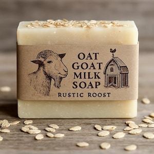 Soothing Oat Goat Milk Soap Bar