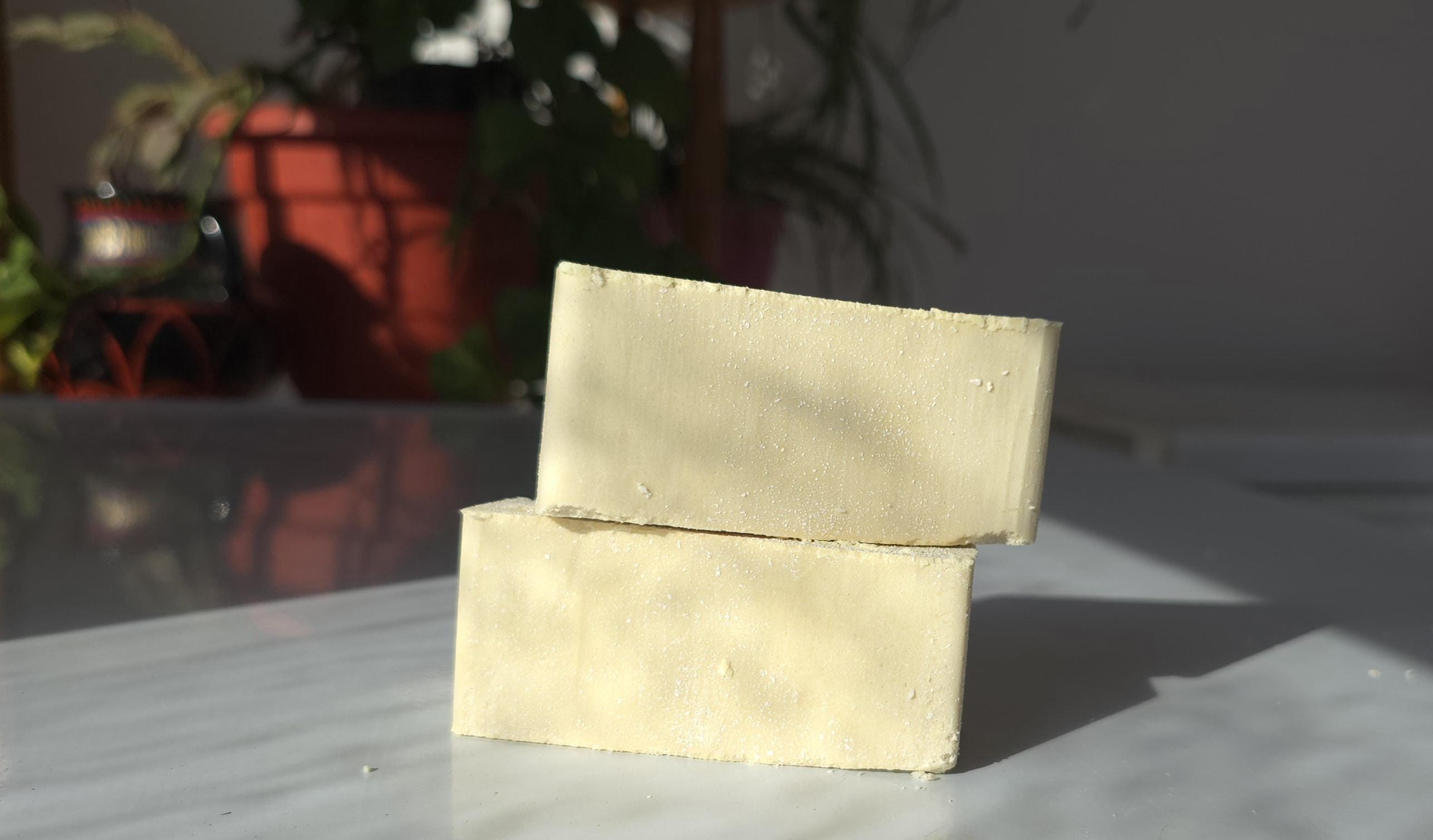 Sweet Almond Goat Milk Soap Shampoo Bar