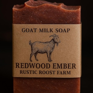 Redwood Ember Goat Milk Soap Bar