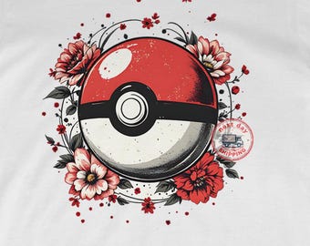 Pokeball Flower Shirt