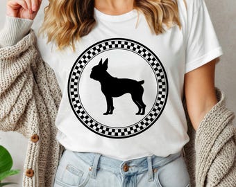 Boston Terrier Dog shirt,  Short-Sleeve Unisex T-Shirt, Boston Terrier Dog gifts, Dog shirt gift, Gift for dog lovers