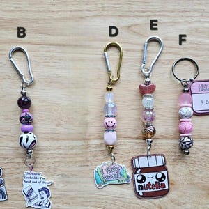 Beaded Keychains that make you laugh | Sarcastic Housewife | Funny