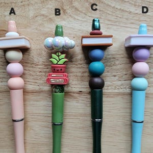 Book Lovers Beaded Pens | Reading enthusiast | Book Nook | Gift