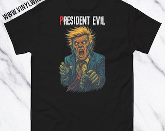 President Evil: Funny Trump Parody T-Shirt