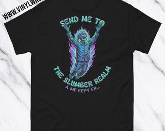 Slumber Realm Tee: Funny Sleep Shirt