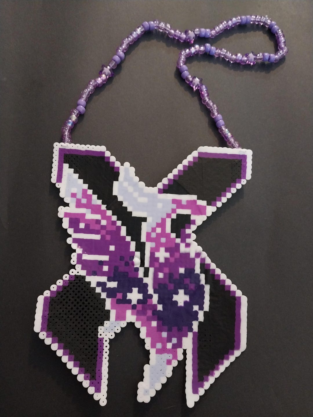 B-GRADE Illenium and Excision Perler Necklace, Rave EDM Artist DJ Kandi ...