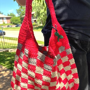 Cherry Pie Checkmate Tote