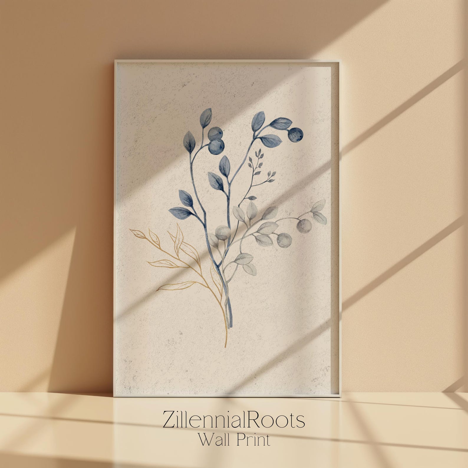 Light Blue Wall Art Blue Wall Prints, Navy Blue Prints, Blue Digital Prints, Blue Wall Art Set ...