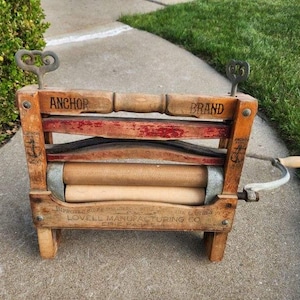Vintage Anchor brand Wringer washer Machine Roller